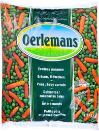 Oerlemans Erwten/Wortelenmix 2,5kg DV